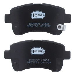 Juego Pastillas Freno Suzuki Aerio 1500 1600 M15A M16A DEL Wurtex