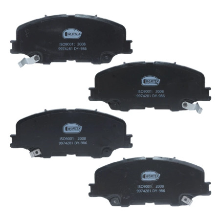 Juego Pastillas Freno DEL SM Mazda BT50 3000 4JJ3 NEW 2022-2025 Wurtex