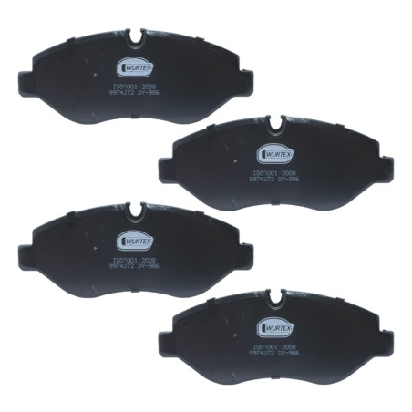 Juego Pastillas Freno DEL SM Mercedes Benz SPRINTER 315 415 VOLKSWAGEN CRAFTER OM651 CKT Wurtex