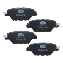 Juego Pastillas Freno POS SM Mazda CX9 2500 PYVPS 2017-2022 Wurtex