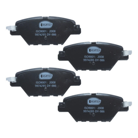 Juego Pastillas Freno POS SM Mazda CX9 2500 PYVPS 2017-2022 Wurtex
