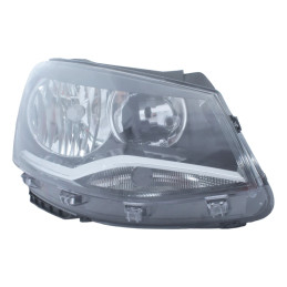 Faro Delantero DER Volkswagen Gol CFZA DOBLE AS Negro 2013-2016 OEM