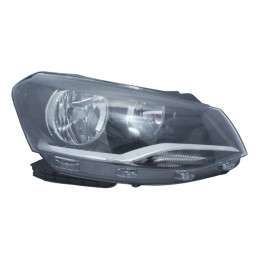 Faro Delantero DER Volkswagen Gol CFZA DOBLE AS Negro 2013-2016 OEM