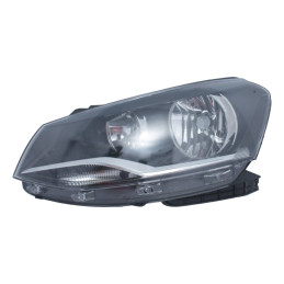 Faro Delantero IZQ Volkswagen Gol CFZA DOBLE AS Negro 2013-2016 OEM