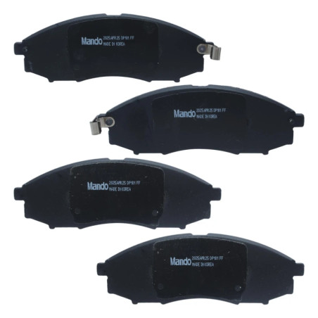 Juego Pastillas Freno Nissan Frontier Pathfinder KA24DE YD25DDTI TD27 ZD30DDTI D22 1997-2013 Ceramica Mando