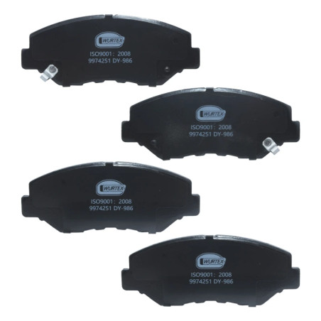 Juego Pastillas Freno DEL SM Honda CRV Pilot 2400 3500 K24A1 K24Z-1 J35A Wurtex