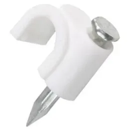Grapas U para cable Diametro 16mm Bolsa 20 Unidades Blanco, GCU-16B 48276 Voltech Voltech-Grapas U para cable coaxial colo Blanc