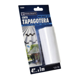 Cinta Tapagotera 4" x 1m Toolcraft TC5381