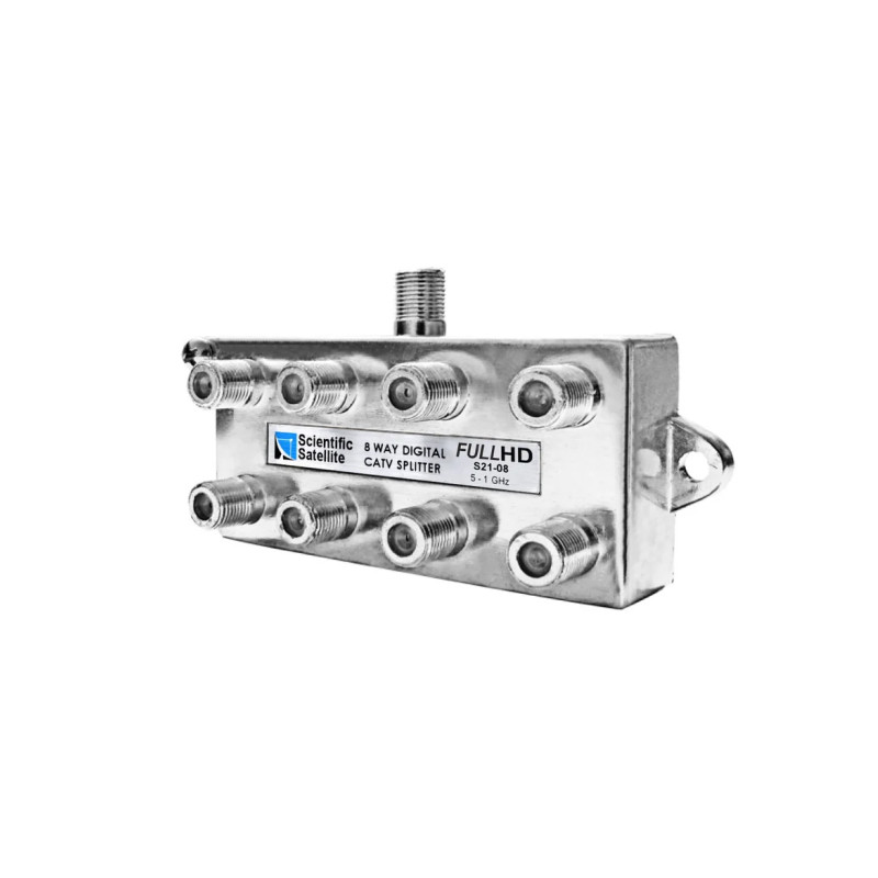Splitter Digital CATV de 8 Vias S21-08/S SCIENTIFIC