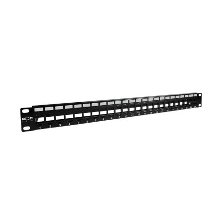 Patch Panel Nexxt AW192NXT40 24 Puertos Montaje en Rack Modular Bastidor