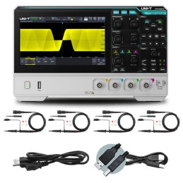 Osciloscopio Digital UNI-T UPO1084HD 7" 4CH 80MHZ 1.25 GSA/S  USB HDMI LAN