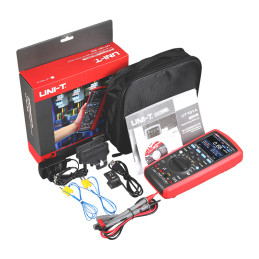 Multimetro Digital UNI-T UT181A True RMS 1KV AC/DC Capac Temp BT APP USB, IP65 Recargable