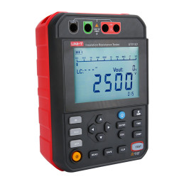 Megometro Digital UNI-T UT512E 2500V 2.50TΩ Capacimetro PI/DAR Recargable
