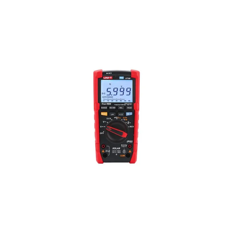 Multimetro Digital UNI-T UT-195E TRUE RMS 1000V 20A Res Frec Temp IP65