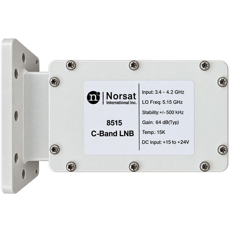 Norsat 8515F C-Band3.4 to 4.2 GHz LNB F-connector