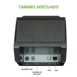 Ticketera Impresora Térmica para Sistema de Facturación USB ZKTECO ZKP8005