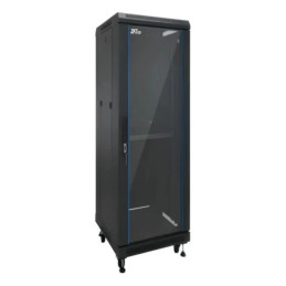 Gabinete de Piso 19" 42U Acero 600×600×2000mm ZKTECO ZK-R42U-6642S