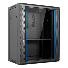 Gabinete de Piso 19" 22U Acero 600×600×1200mm ZKTECO ZK-R22U-6622S
