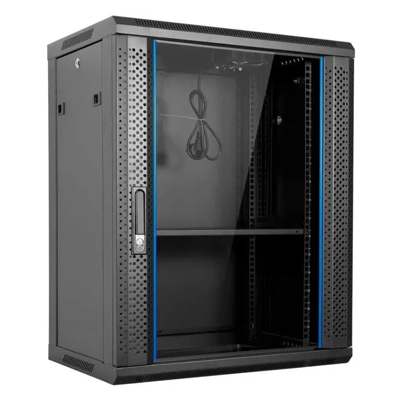Gabinete de Piso 19" 22U Acero 600×600×1200mm ZKTECO ZK-R22U-6622S