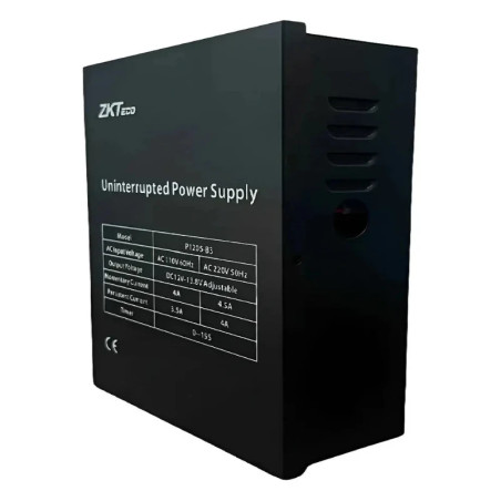 Fuente de Alimentación con Carga de Batería 12V 5A ZKTECO P1205-B3