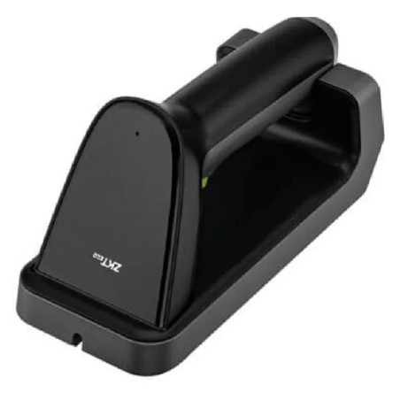 Escaner Lector de Códigos de Barras 2D y QR Inalámbrico con Base ZKTECO ZKB203S