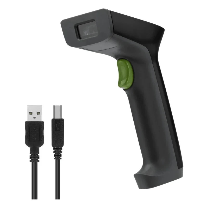 Escáner Lector de Código de Barras 1D Cableado USB ZKTECO ZKB101S