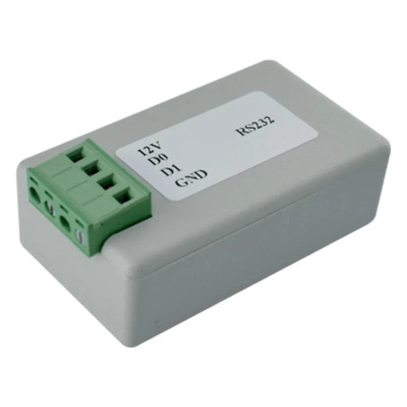 Conversor de RS232 a Wiegand ZKTECO HDC09-232 WG66