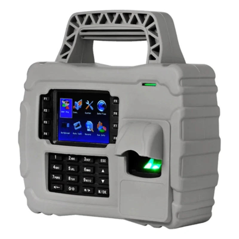 Control de Asistencia 4G Portátil con Lector de Huella, Tarjeta y PIN IP65 ZKTECO S922-4G