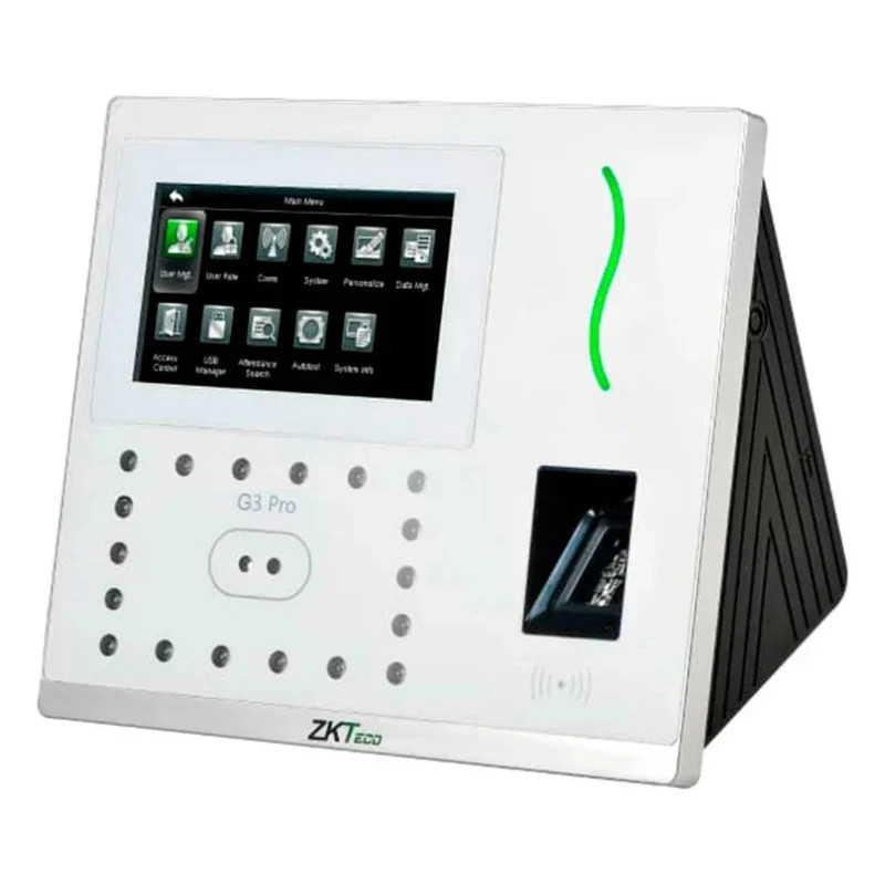 Control de Acceso y Asistencia PoE con Lector de Huella, Rostro y Tarjeta ZKTECO G3 ID-POE