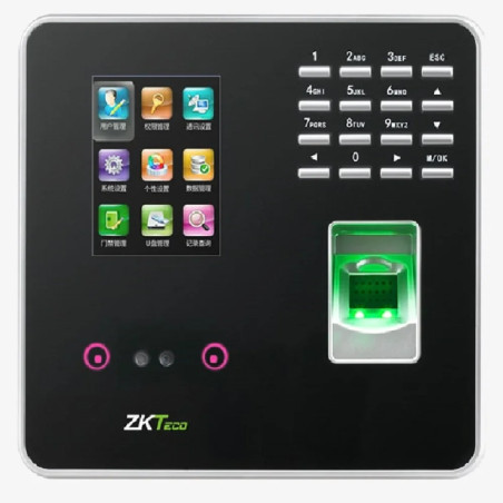 Control de Asistencia y Acceso con Lector de Huella, Rostro y Tarjeta ZKTECO MB560-VL/ID