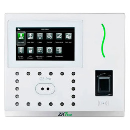 Control de Acceso y Asistencia con Lector de Huella, Palma, Rostro y Tarjeta ZKTECO G3 PRO/ID
