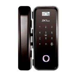 Cerradura Inteligente WIFI Izquierdo con Lector de Huella, Tarjeta MIFARE, PIN ZKTECO GL300W/L