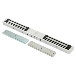 Cerradura Electromagnética para Puertas Dobles de Madera ZKTECO AL-280D LED