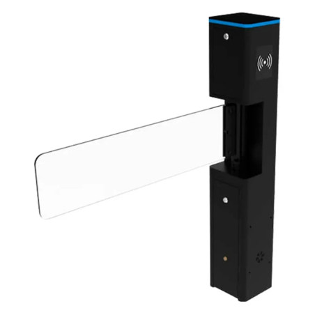 Barrera Peatonal Bidireccional de Vidrio Templado Alto Flujo ZKTECO SBT2000S