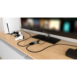 Switch HDMI XHA-440 2Puertos 8K Bidireccional Xtech AB005XTK41