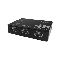 Switch HDMI XHA-430 4KUHD 5Puertos control remoto Xtech AB005XTK33