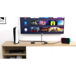 Switch HDMI XHA-430 4KUHD 5Puertos control remoto Xtech AB005XTK33