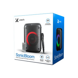 Parlante Inalambrico XTS-661 SonicBloom 10W 8H Bluetooth 3.5mm Xtech MM222XTK98