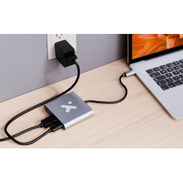 Adaptador Video XTC-566 USB-C Macho -HDMI USB Hembra USB-C Xtech AB005XTK35