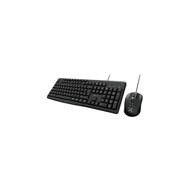 Kit Teclado y Mouse XTK-302S Multimedia 3Botones Xtech ID225XTK24