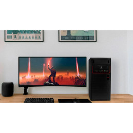 Case Micro ATX XTQ-100 con Fuente 600W Xtech CS511XTK06