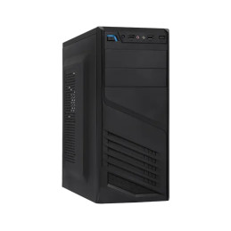 Case ATX con Fuente 600W All black XTQ-200 Xtech CS513GNC05