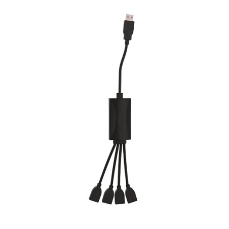 HUB USB Xtech XTC-320 Cable concentrador USB de 4 puertos