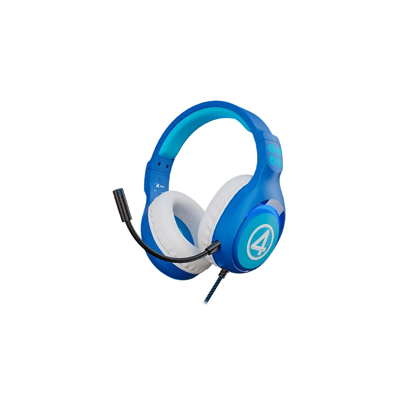 Audifono XTH-M566F4 Con microfono Gamer Jack 3.5mm Xtech MM222XTK04