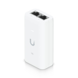 Inyector Adaptador Poe 30W UniFi PoE+ 48VDC 0.65A Ubiquiti U-PoE+