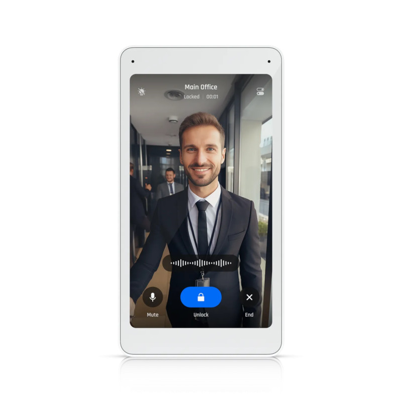 Pantalla de control de acceso Intercom Ubiquiti UA-Intercom-Viewer