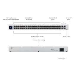 Switch Pro 48 PoE L3 UniFi Ubiquiti USW-48-POE