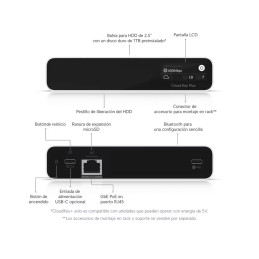 Servidor Unifi Cloud Key SSD Ethernet Bluetooth Ubiquiti UCK-G2-SSD