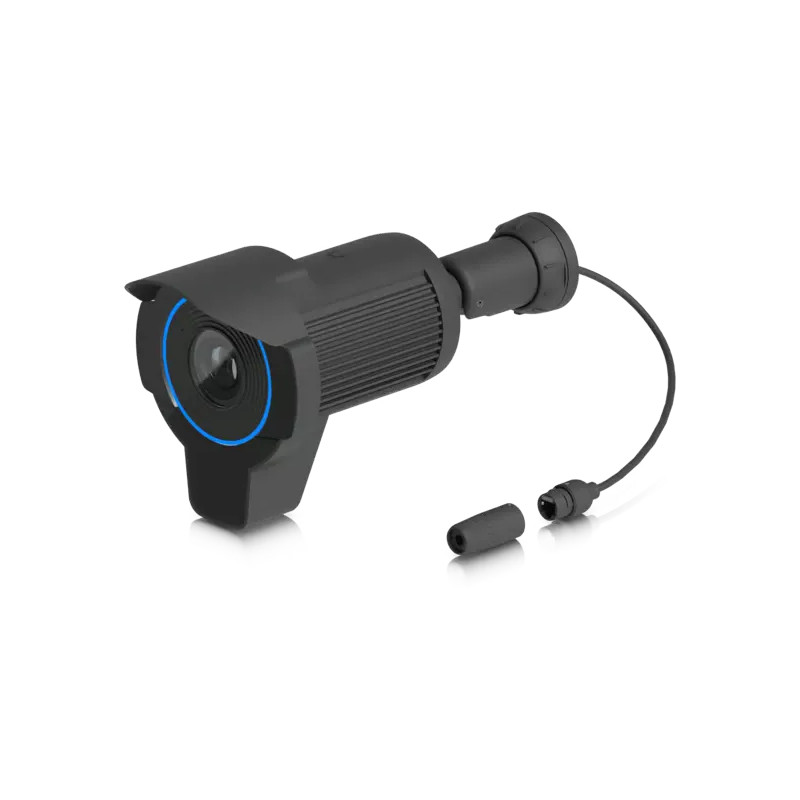 Camara Bullet AI LPR 4K 3X Reconocimiento Placas Vehiculares Ubiquiti UVC-AI-LPR-B
