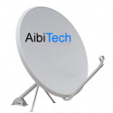 Antena Parabolica Satelital Banda KU AibiTech 90 x 99 cm con LNBF Full HD, para Ses4 Eutelsat113 Galaxy28 Venesat y Otros